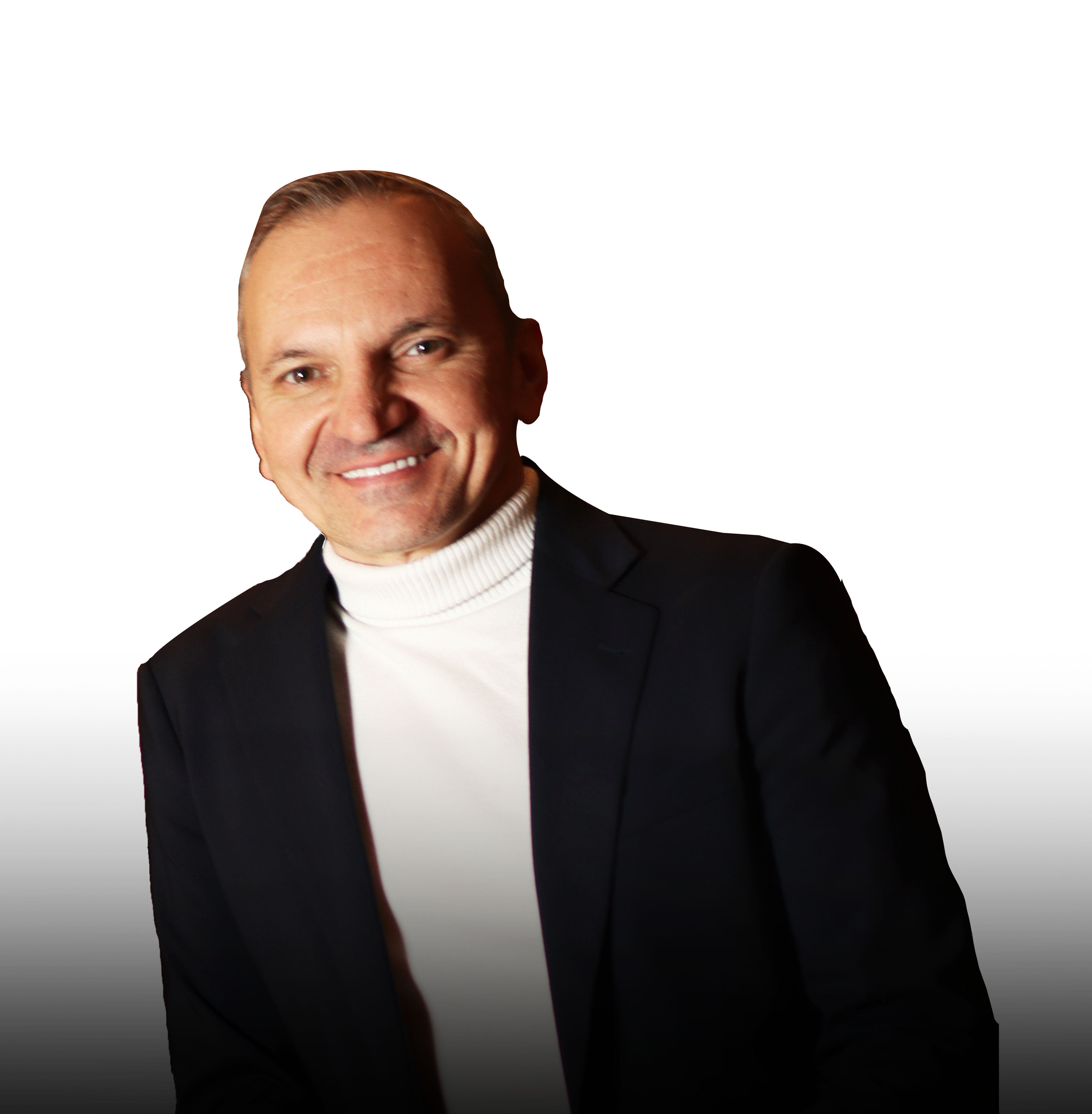 Maksim Grinberg at a party in 2024